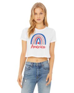 Cropped T-Shirt America